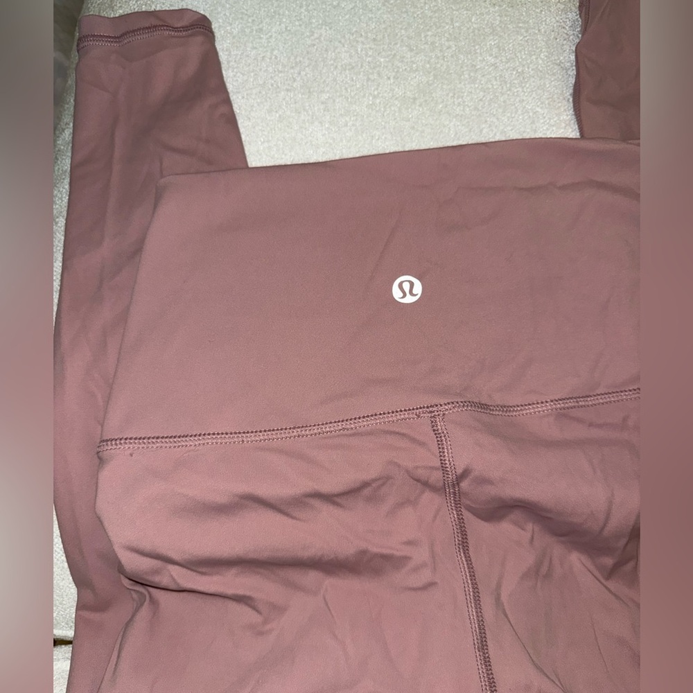 Lululemon pink leggings size 4